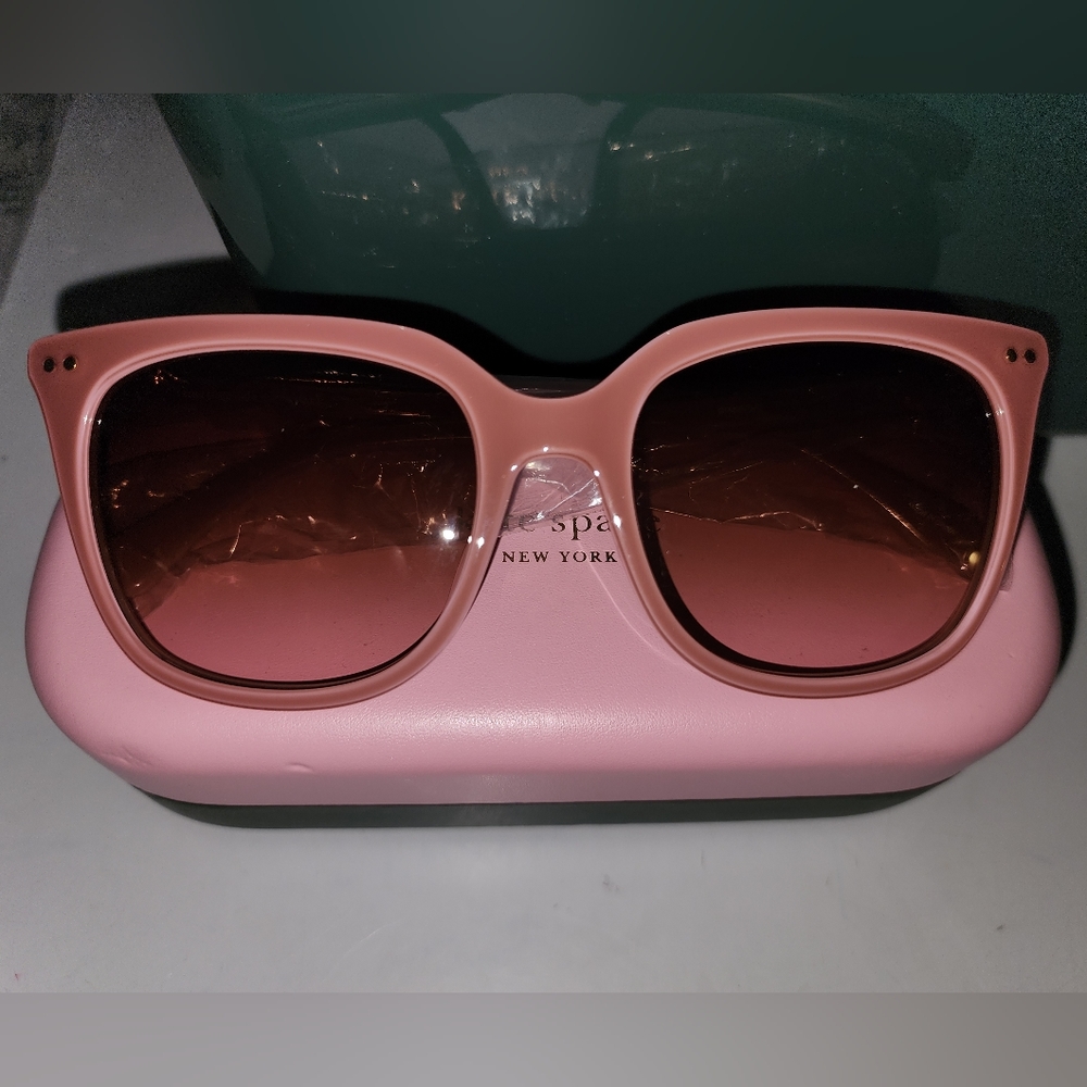 NEW Kate Spade PINK Giana Cat Eye Sunglasses